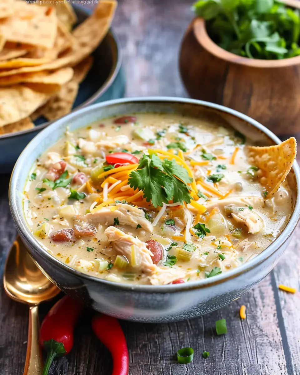 White Chicken Chili Recipe: Easy Comfort Food with Turkey Bacon