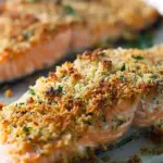 Panko-Crusted Baked Salmon