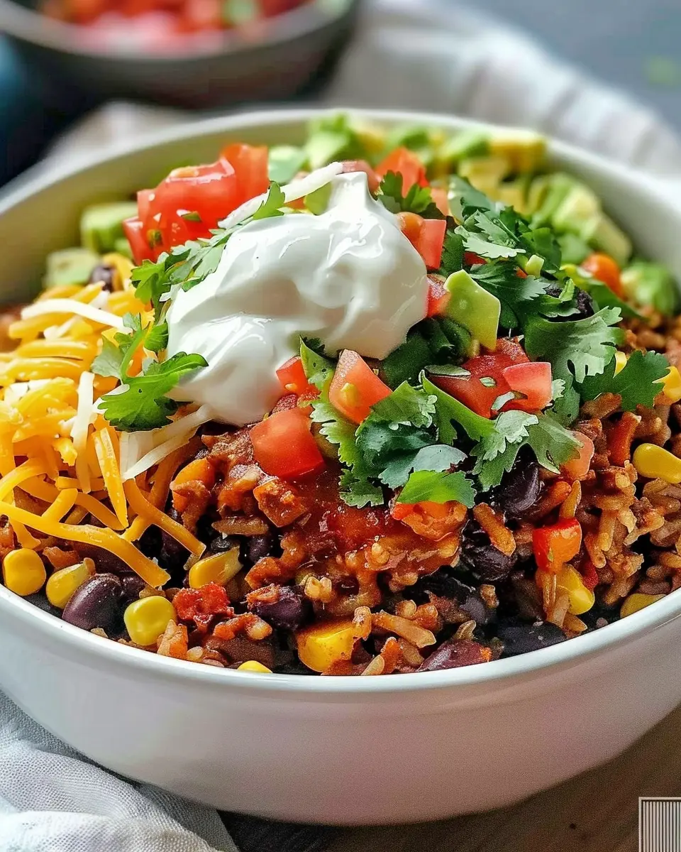 Taco Rice Bowl: Easy and Flavorful Recipe for Busy Weeknights
