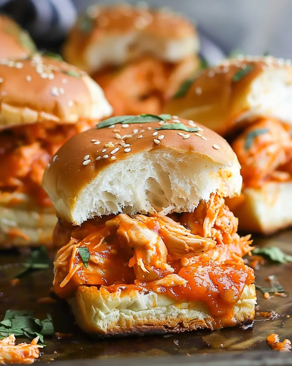 Buffalo Chicken Sliders: Easy and Flavorful Game Day Treats