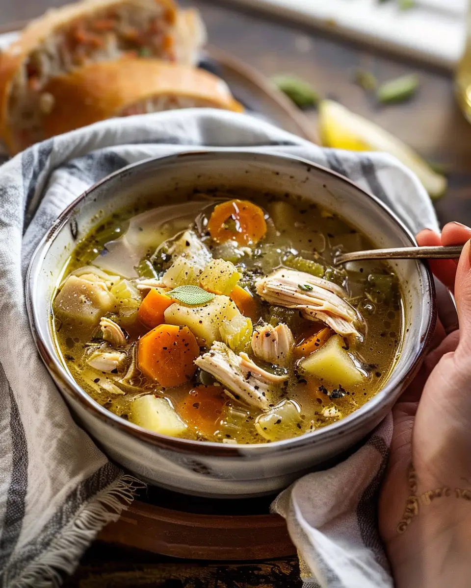 Homestyle Chicken Soup: A Heartwarming Bowl of Comfort