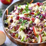 Apple Cranberry Coleslaw Recipe