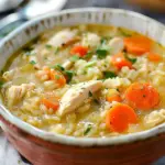 Easy Chicken and Rice Soup