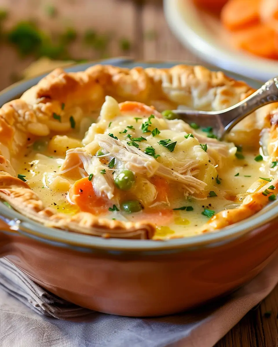 Chicken Pot Pie Soup – A Comforting and Easy Delight