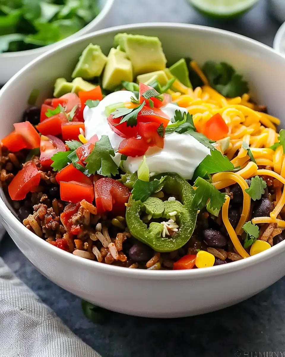 Taco Rice Bowl: Easy, Flavor-Packed Meal Your Family Will Love