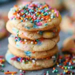 Drop Sugar Cookies with Sprinkles