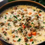 Creamy Parmesan Italian Sausage Soup
