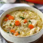 Easy Chicken and Rice Soup
