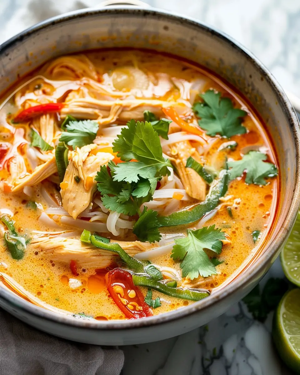 Easy Thai Chicken Curry Soup: A Comforting Homemade Delight