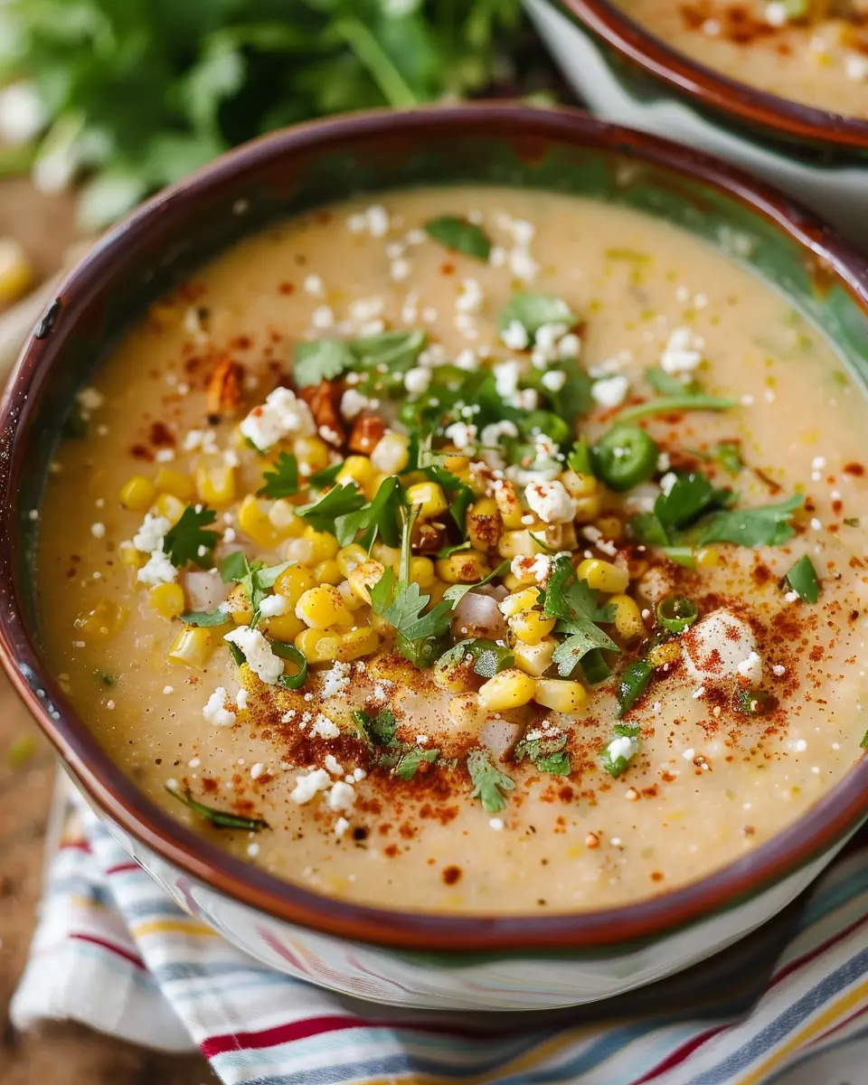 Mexican Street Corn Soup: Easy and Flavorful Comfort in a Bowl