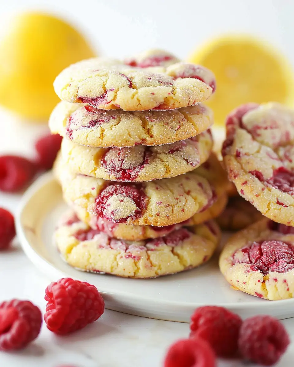 Lemon Raspberry Cookies: The Best Treat for Your Sweet Cravings