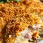 Easy & Quick Chicken Cordon Bleu Casserole