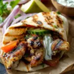 Greek Chicken Gyros