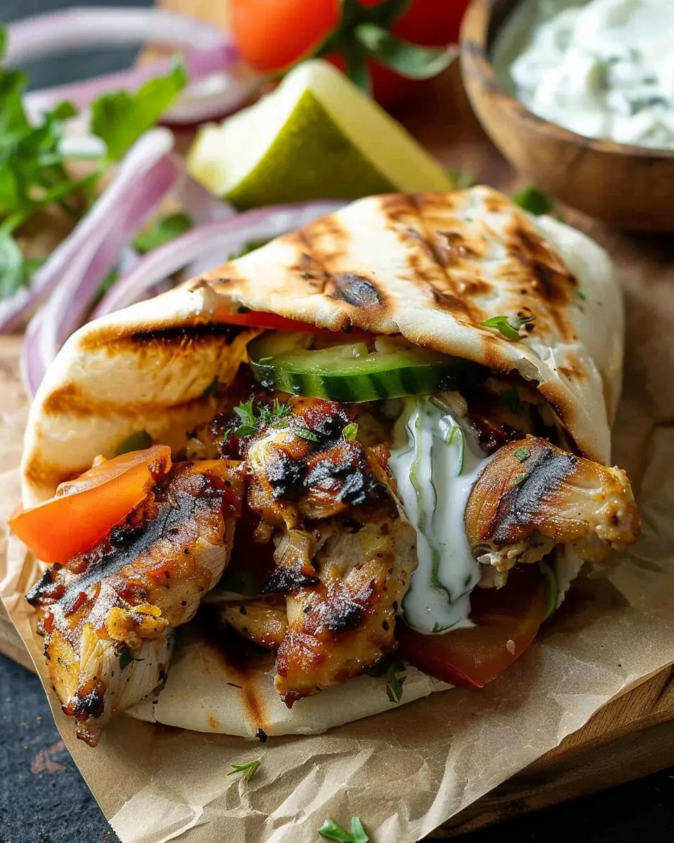 Greek Chicken Gyros: Easy, Juicy, and Full of Flavor at Home