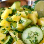 Pineapple Cucumber Salad