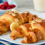 Easy Banana Croissants