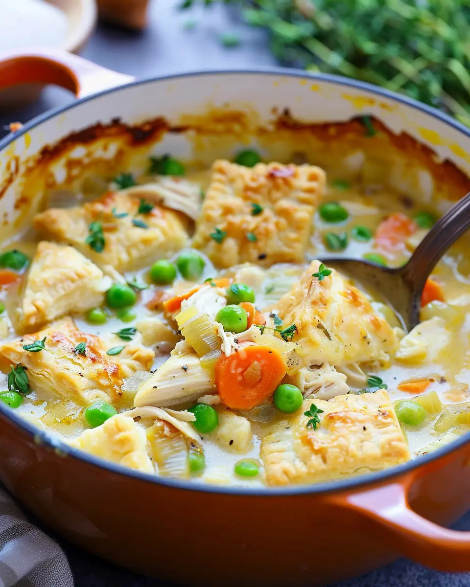 Chicken Pot Pie Soup: Easy Comfort in Every Bowl