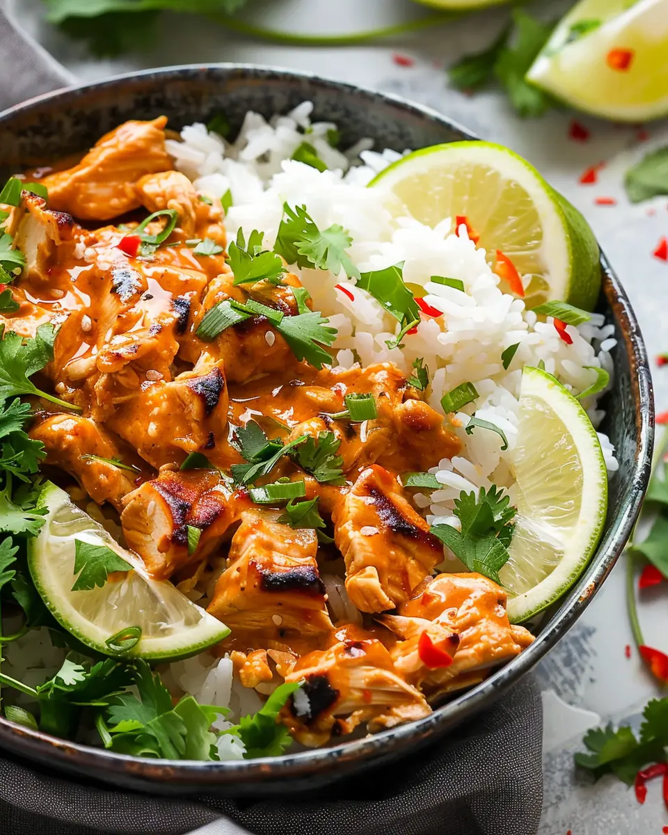 Coconut Chicken Rice Bowl: Easy Comfort Food for Home Cooks