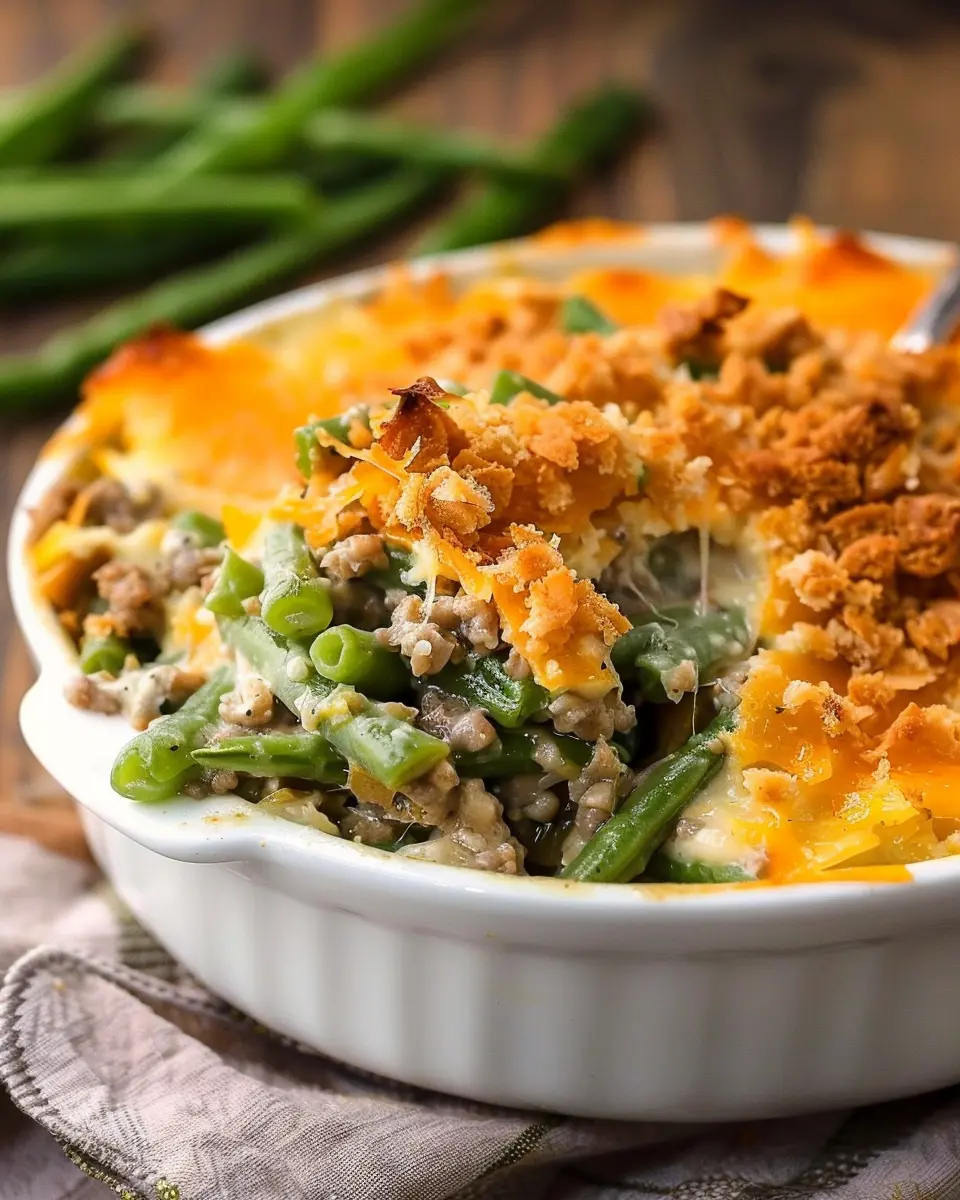 Hamburger Green Bean Casserole: Easy Comfort Food You’ll Love