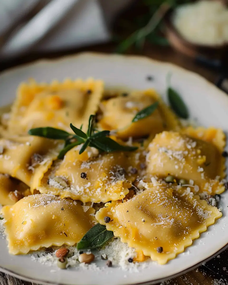 Butternut Squash Ravioli: Easy Recipe with Turkey Bacon Delight