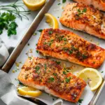 Easy Baked Garlic Butter Salmon