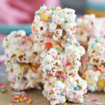 Funfetti Marshmallow Popcorn Treats