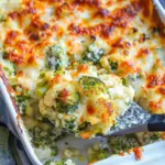 Loaded Cauliflower and Broccoli Casserole
