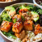 Bang Bang Salmon Bites Bowls