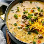 Cheeseburger Soup