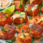 Crispy Salmon Bites with Sauce