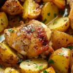 Garlic Butter Chicken and Potatoes Recipe