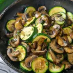 Quick Sautéed Zucchini and Mushrooms