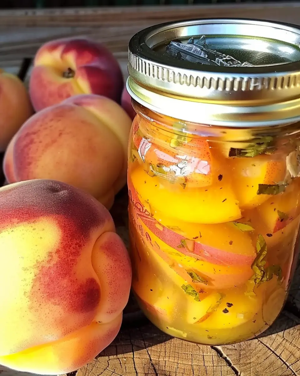 Nana’s Southern Pickled Peaches: The Best Sweet-Sour Delight