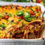 Chicken Burrito Casserole
