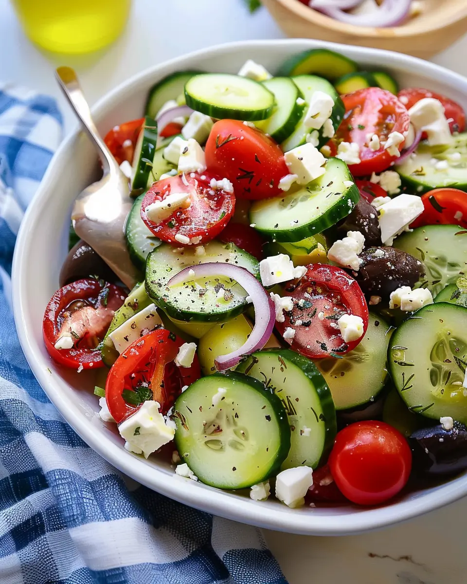 Greek Cucumber Salad: The Best Refreshing Twist for Your Table