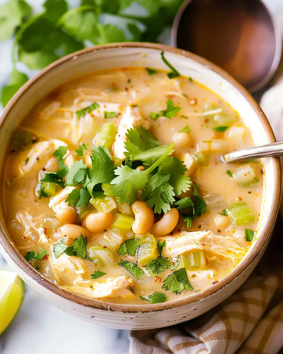 Healthy White Chicken Chili: A Light and Flavorful Twist