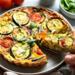Crustless Garden Vegetable Quiche