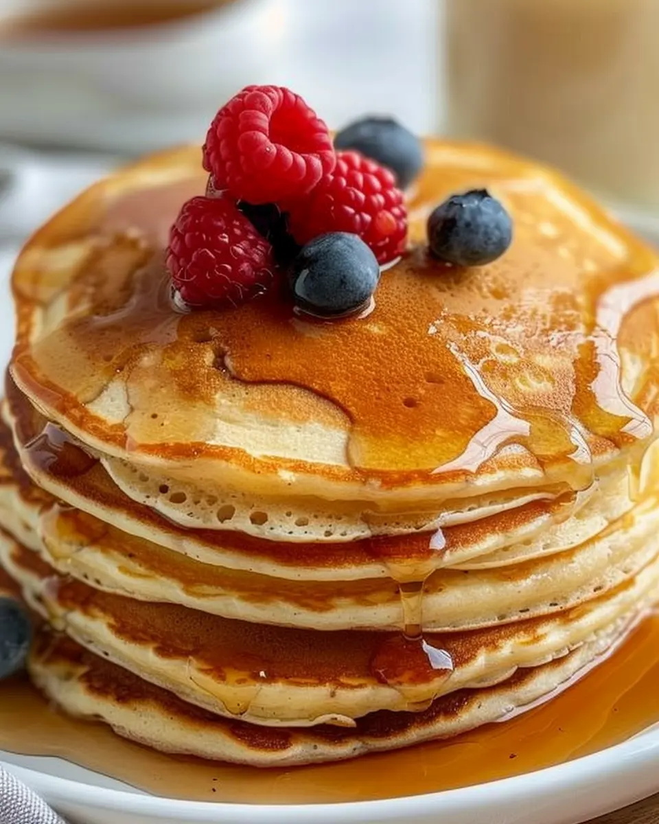 Best Homemade Pancakes: Fluffy Perfection with Turkey Bacon and Chicken Ham