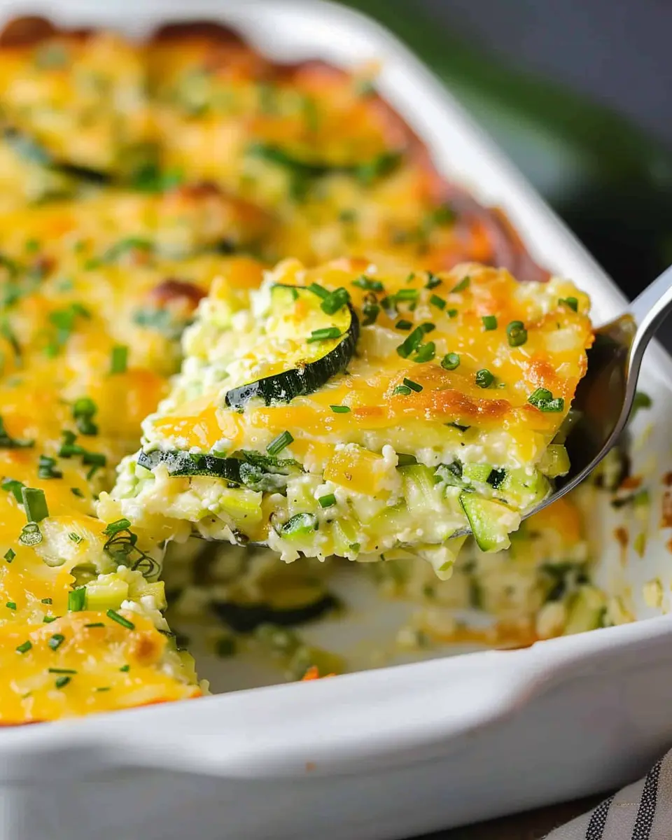 Cheesy Zucchini Casserole Recipe: Easy Comfort Food for All
