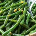 Garlic butter sauteed green beans