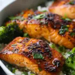 Air Fryer Honey Garlic Salmon