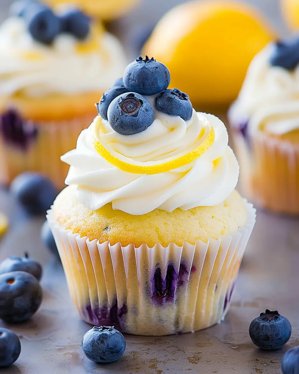 Lemon Blueberry Cupcakes: Easy, Light Treats for Any Occasion