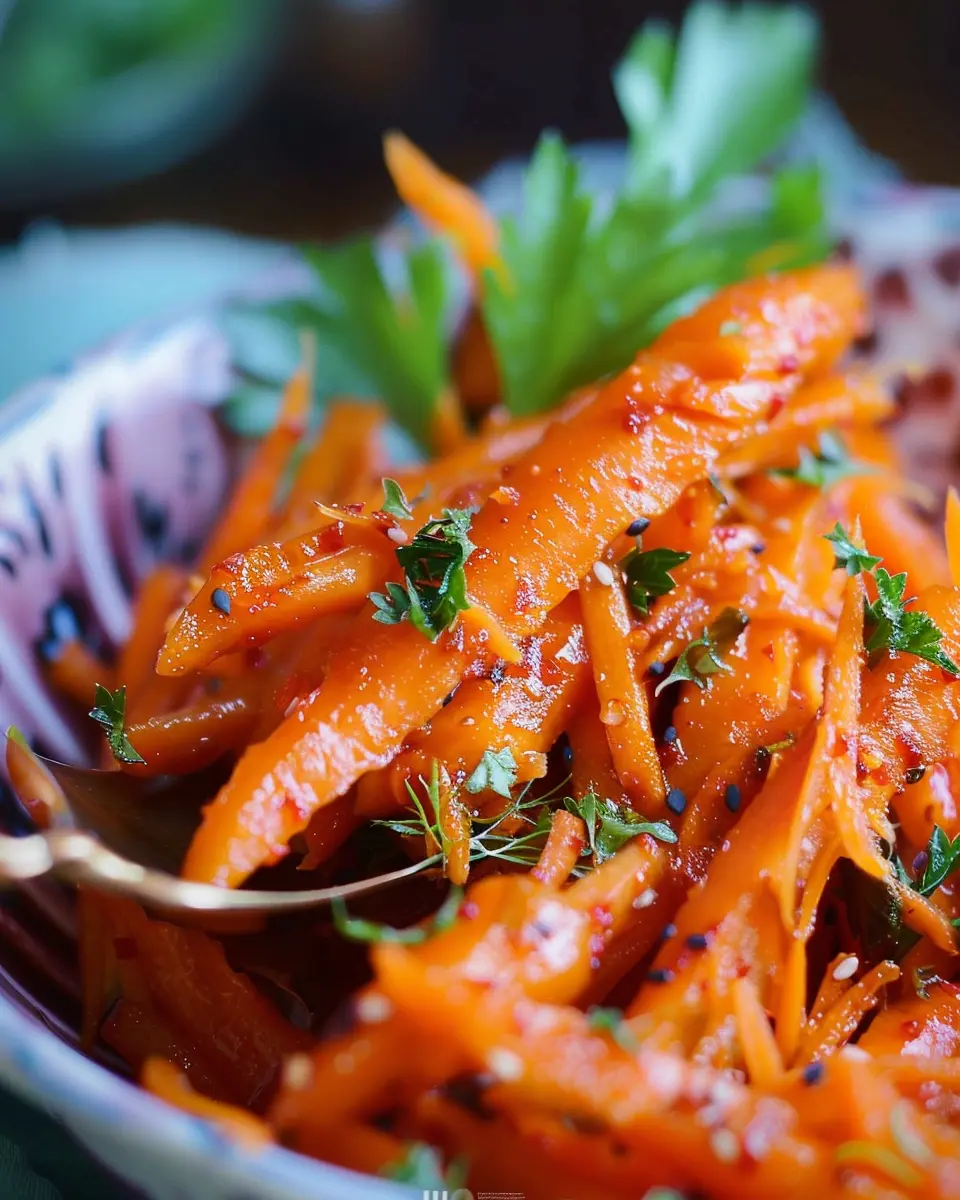Spicy Korean Carrots – Morkovcha: A Best Homemade Delight