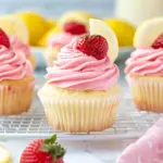 Strawberry Lemonade Cupcakes