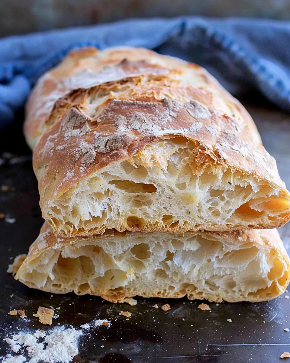 Rustic Italian Crusty Bread Recipe: Easy Steps for Homemade Delight