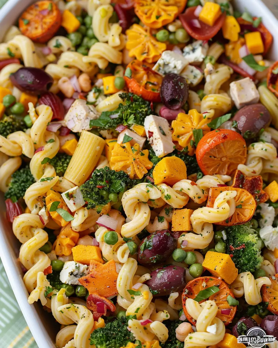 Fall Harvest Pasta Salad: A Delightful &amp; Easy Autumn Dish