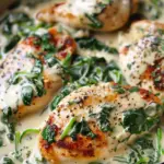 Creamy Chicken Breast in Spinach