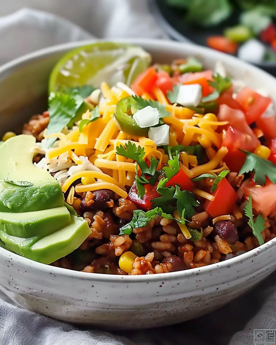 Taco Rice Bowl: Easy, Flavor-Packed Meal for Busy Nights