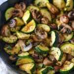 Quick Sautéed Zucchini and Mushrooms