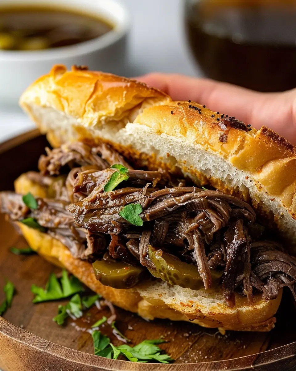 Slow Cooker Italian Beef Sandwiches: Juicy, Homemade Delight